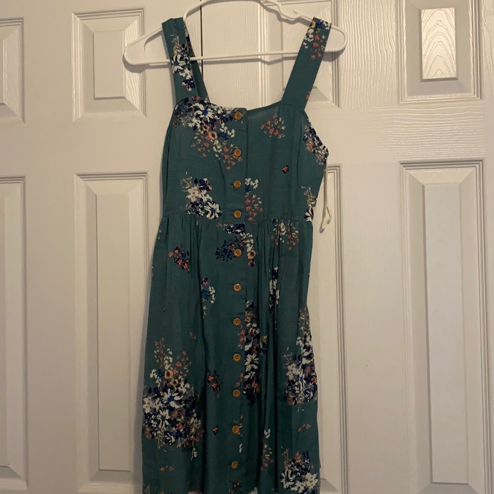 real flowery tank dress